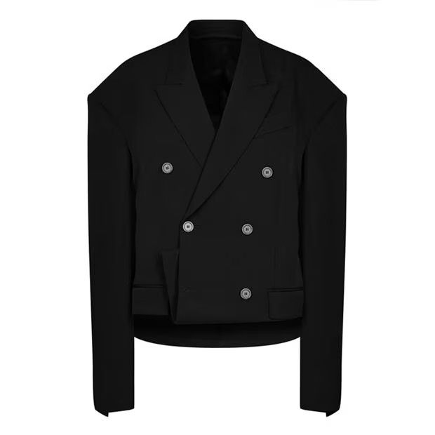 Balenciaga o1g2r1mq0924 Fold Jackets in Black Size S / US 4 / IT 40 - 1 Thumbnail