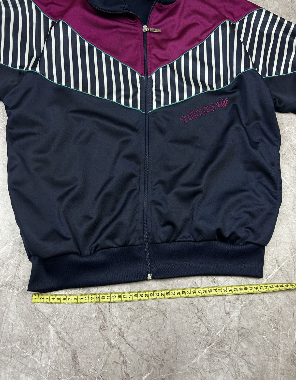 Adidas Adidas Vintage Sweatshirt zip Size US L / EU 52-54 / 3 - 9 Thumbnail