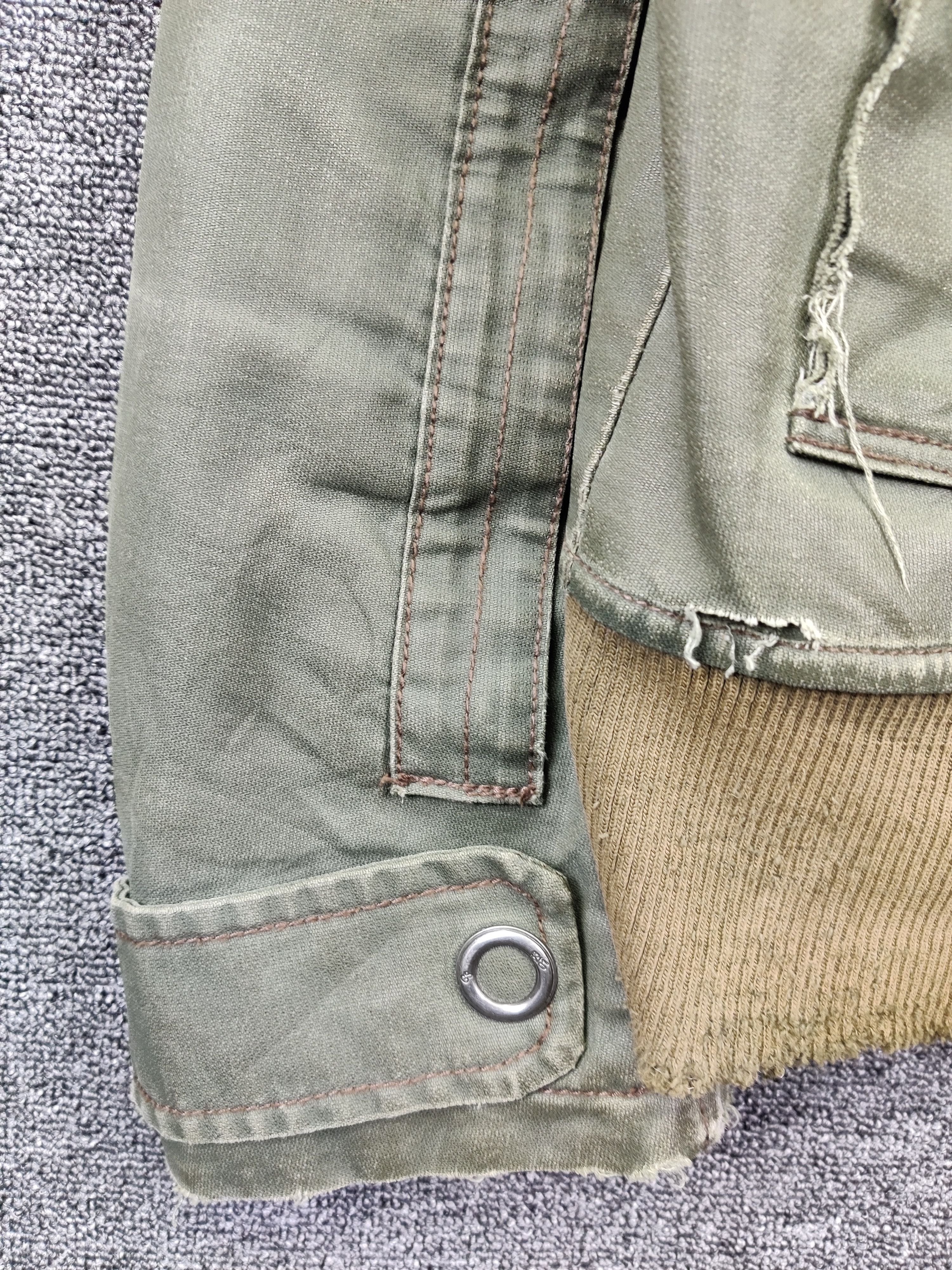 G-Star Vintage G Star Raw 3301 Military Fur Jacket Olive Green Size US L / EU 52-54 / 3 - 4 Thumbnail