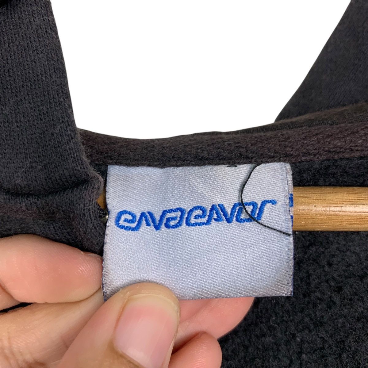 Japanese Brand ENDEAVOR Design Group Big Logo Zipper Hoodies #1725-C76 Size US L / EU 52-54 / 3 - 17 Thumbnail
