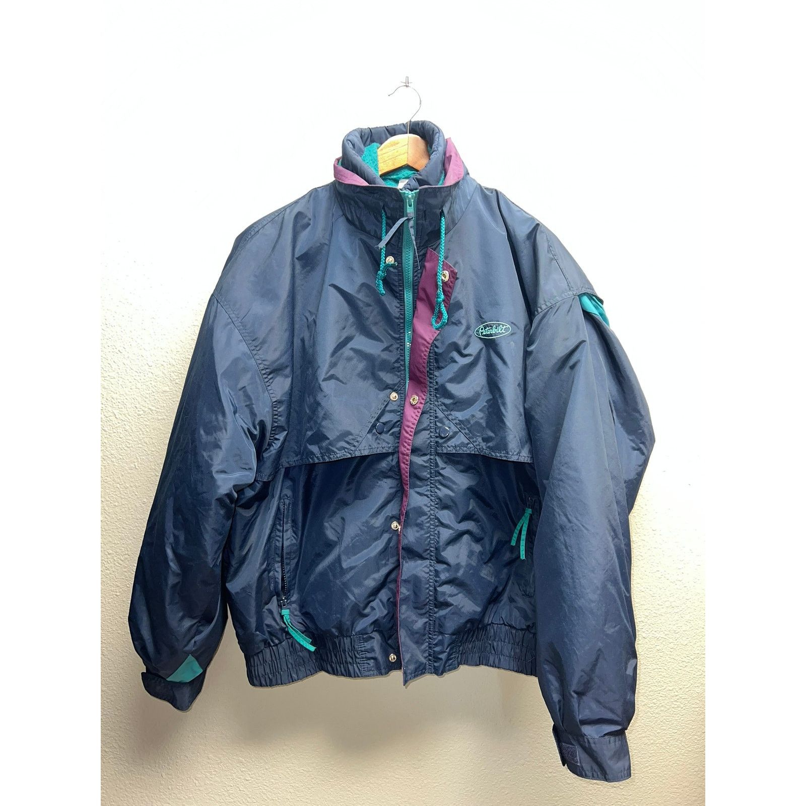 Vintage Vintage Peterbilt Jacket Turning Point Full Zip VTG Large Size US L / EU 52-54 / 3 - 1 Thumbnail