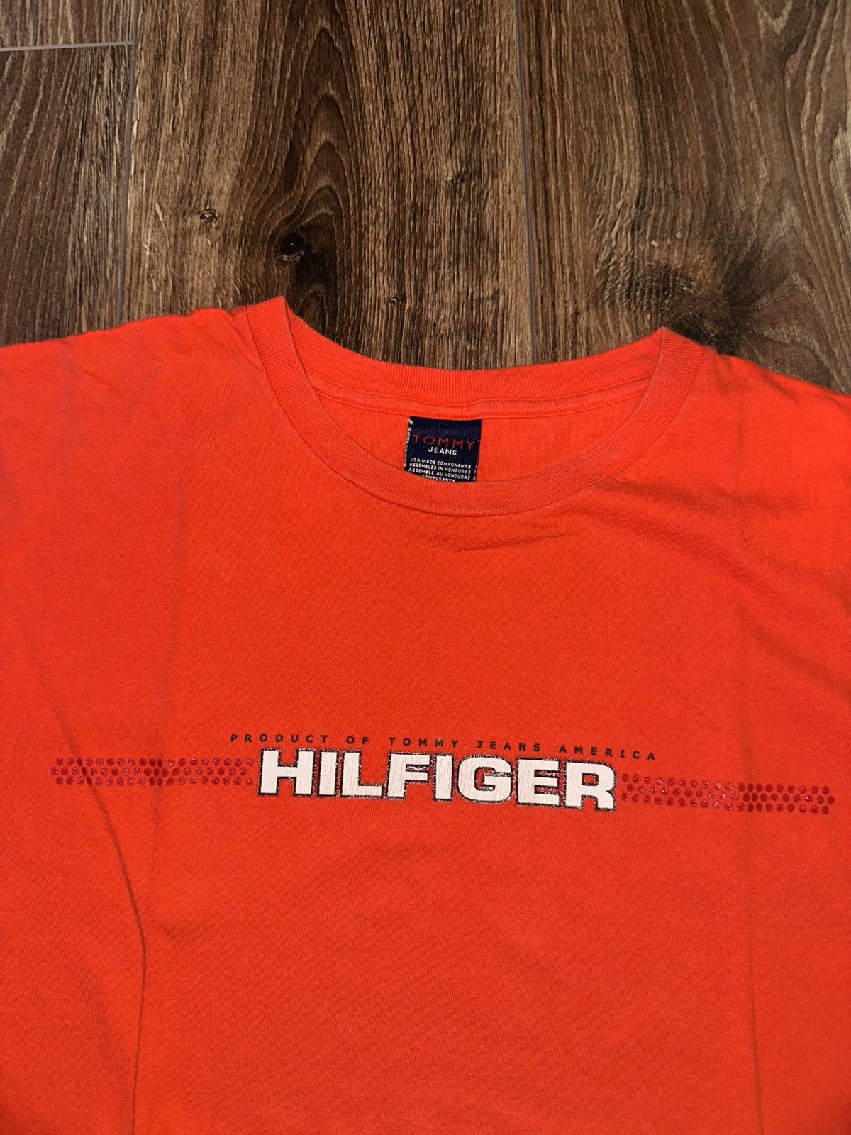Tommy Hilfiger Vintage Tommy Hilfiger Tee Size US L / EU 52-54 / 3 - 2 Thumbnail