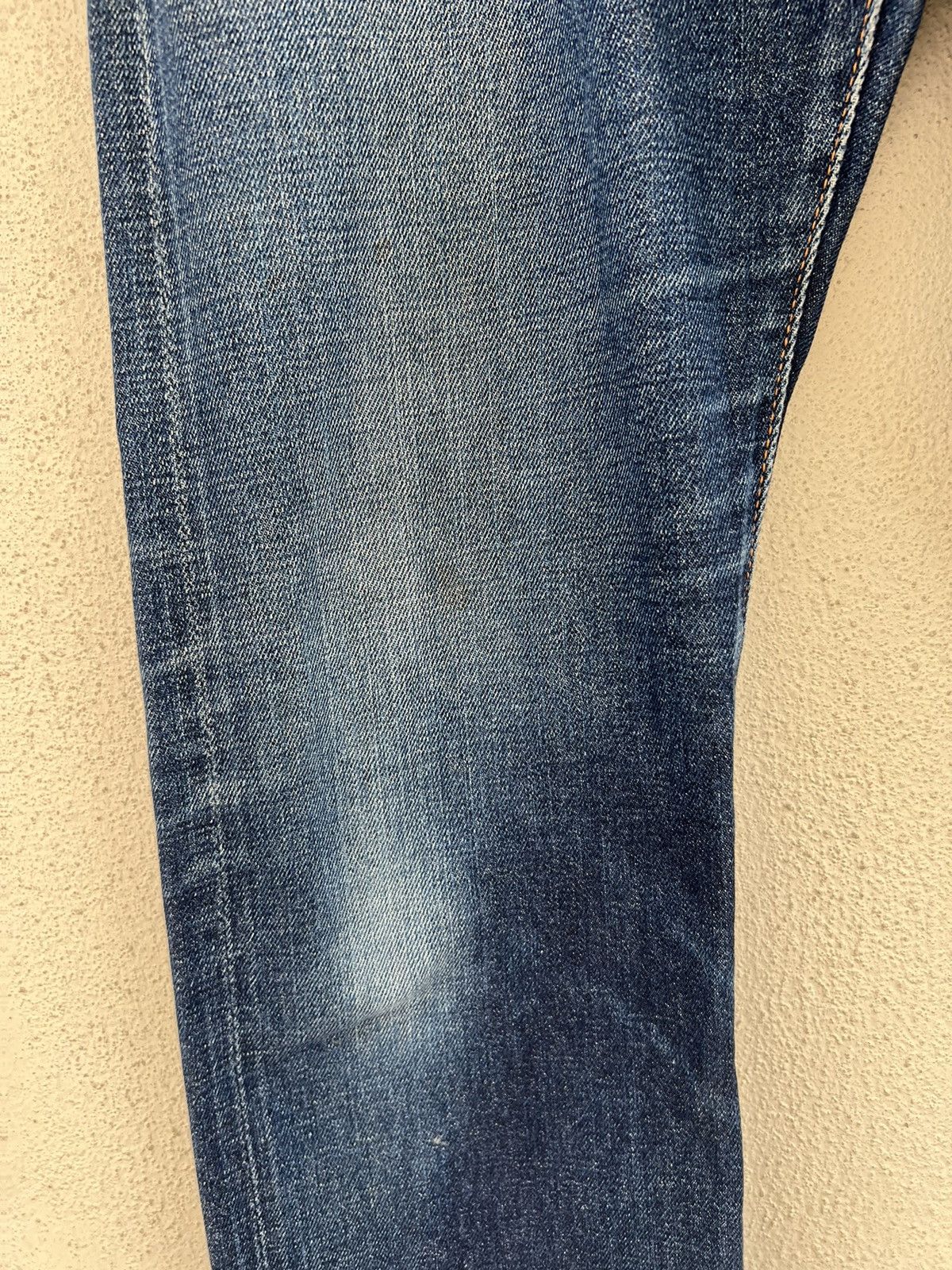 Vintage Vintage AKATSUKI Japan Faded Blue Denim Selvedge Jeans Size US 30 / EU 46 - 9 Thumbnail