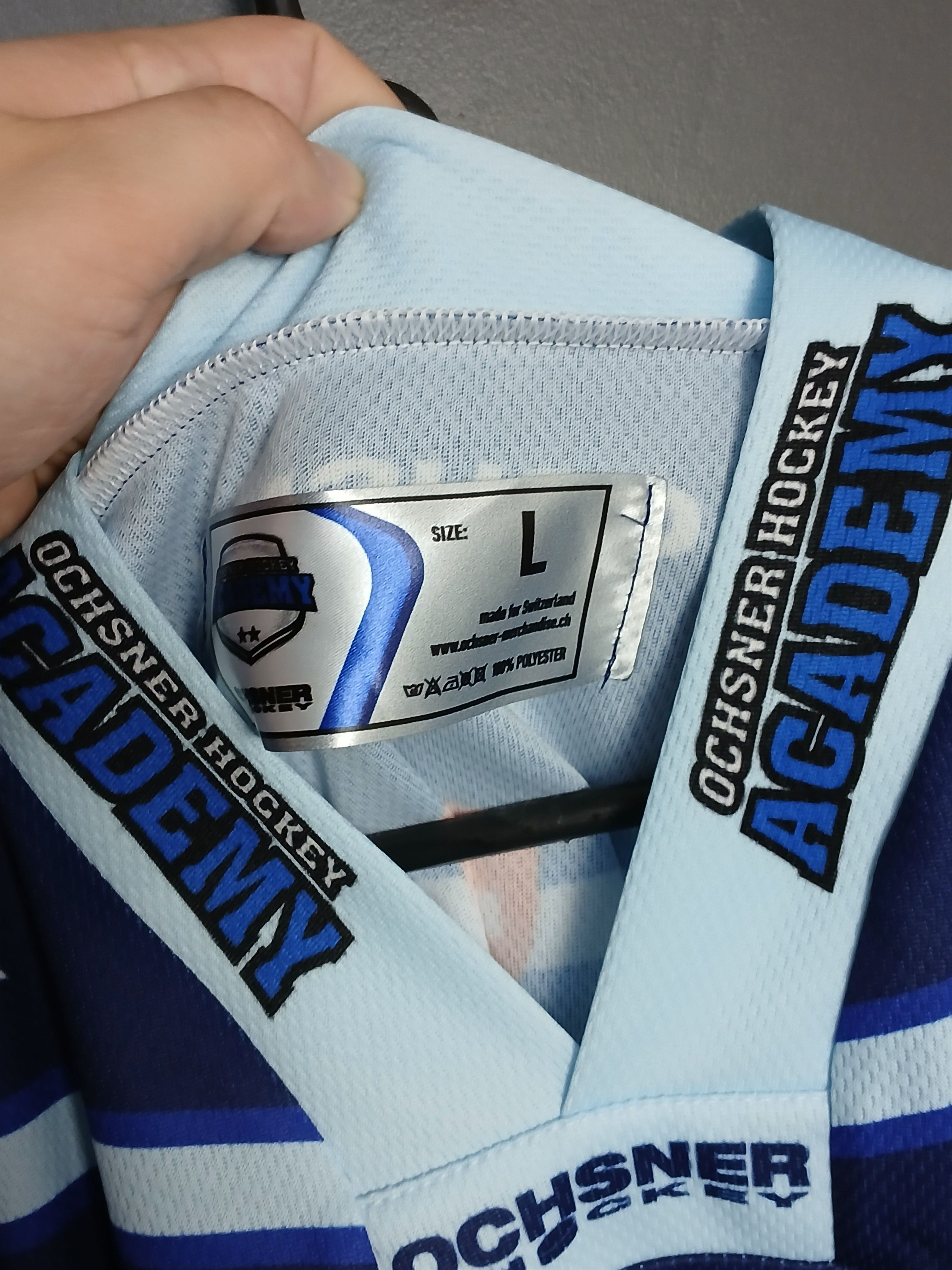 NHL Switzerland Ochsner Hockey Academy Jersey Size US L / EU 52-54 / 3 - 8 Thumbnail