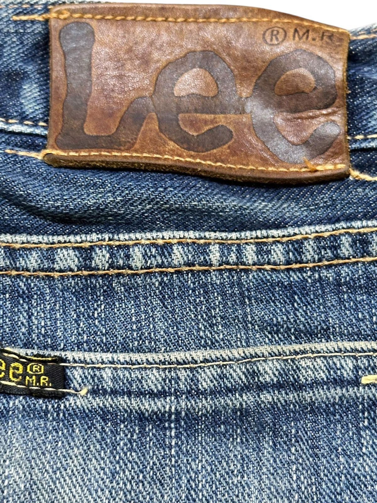 Lee Vintage Lee Riders Flare Mudwash Ripped Distressed Denim Size US 30 / EU 46 - 7 Thumbnail