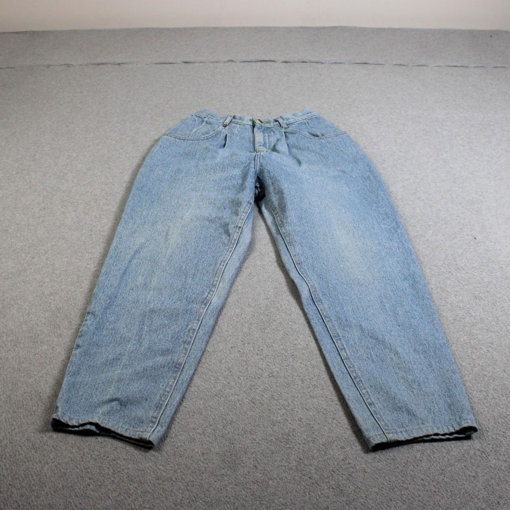 Vintage VINTAGE L.L.Bean Jeans Women 10 Blue Light Wash High Rise Mom Tapper 90s Made USA Size 32" / US 10 / IT 46 - 2 Thumbnail