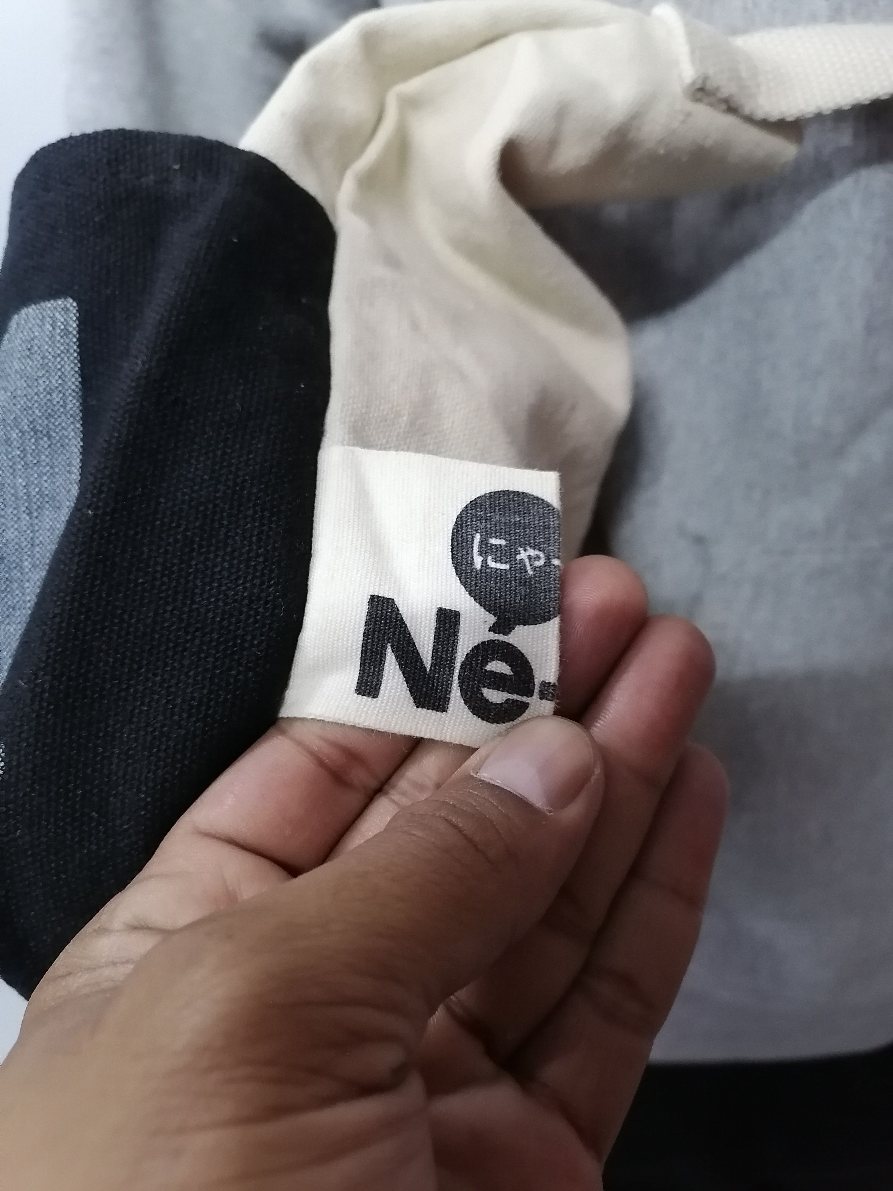 Designer × Issey Miyake × Ne-Net Ne-net 1234 By Issey Miyake Canvas Crossbody Bag Size ONE SIZE - 6 Thumbnail