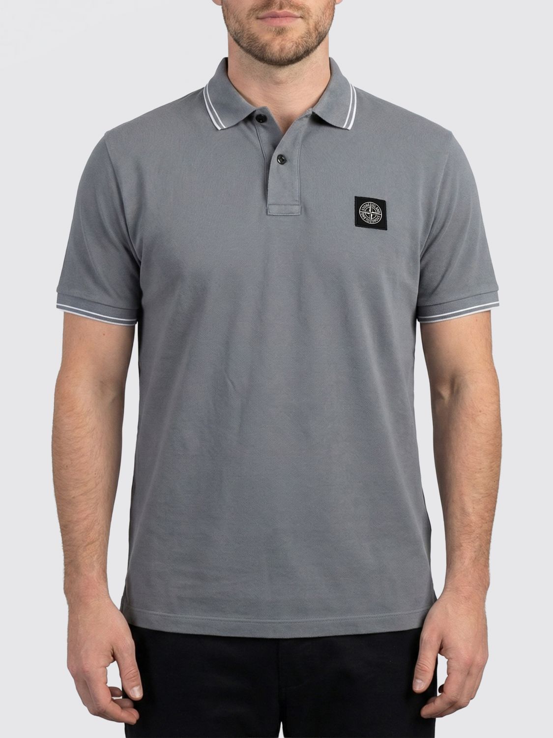 Stone Island Stone Island Polo Shirt Men Avion Size US XL / EU 56 / 4 - 1 Thumbnail