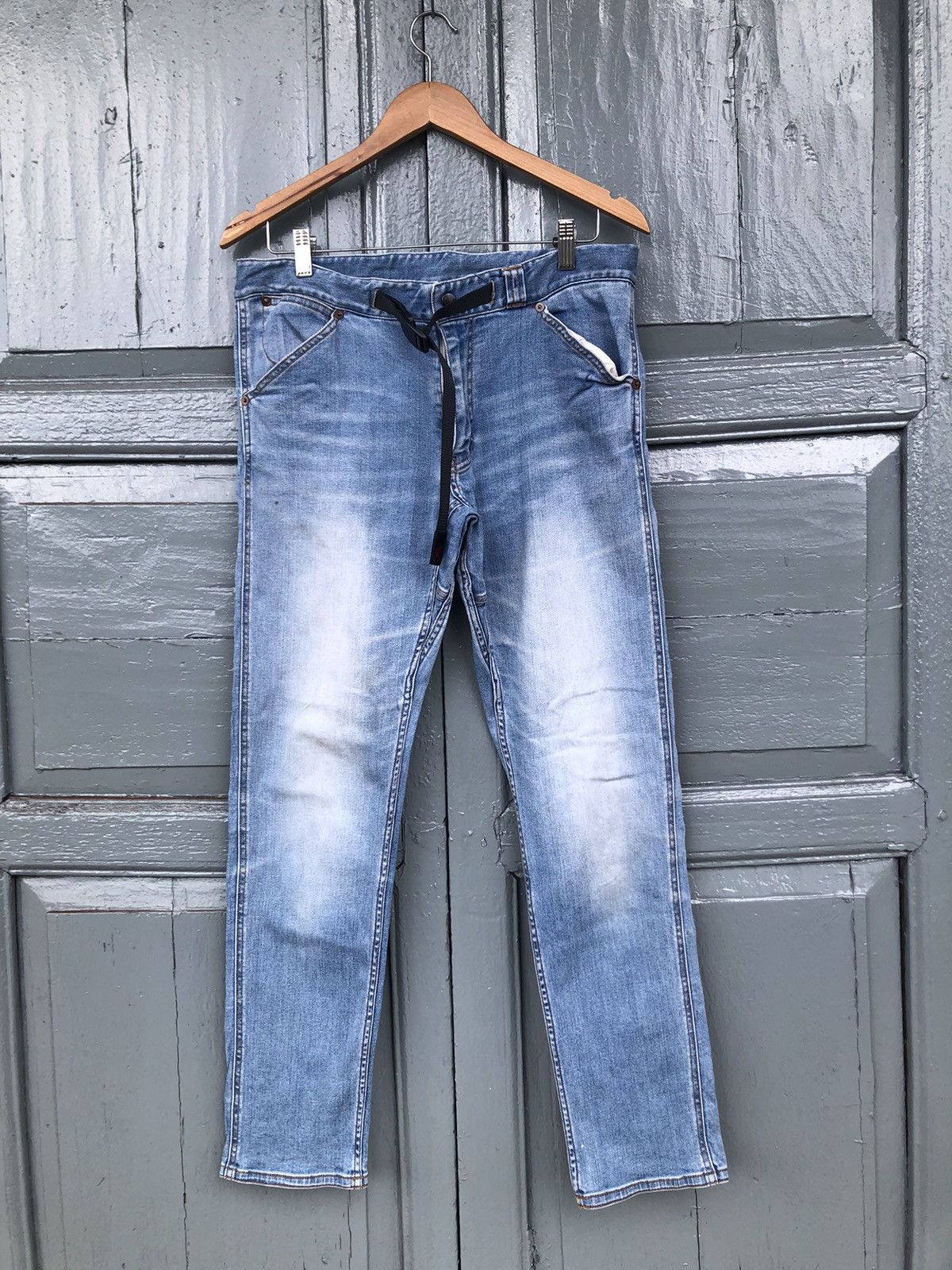 Gramicci Gramicci Adjustable Waist Denim Pants Size US 34 / EU 50 - 1 Thumbnail