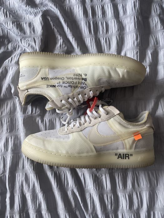 Off white air force 1 clearance grailed