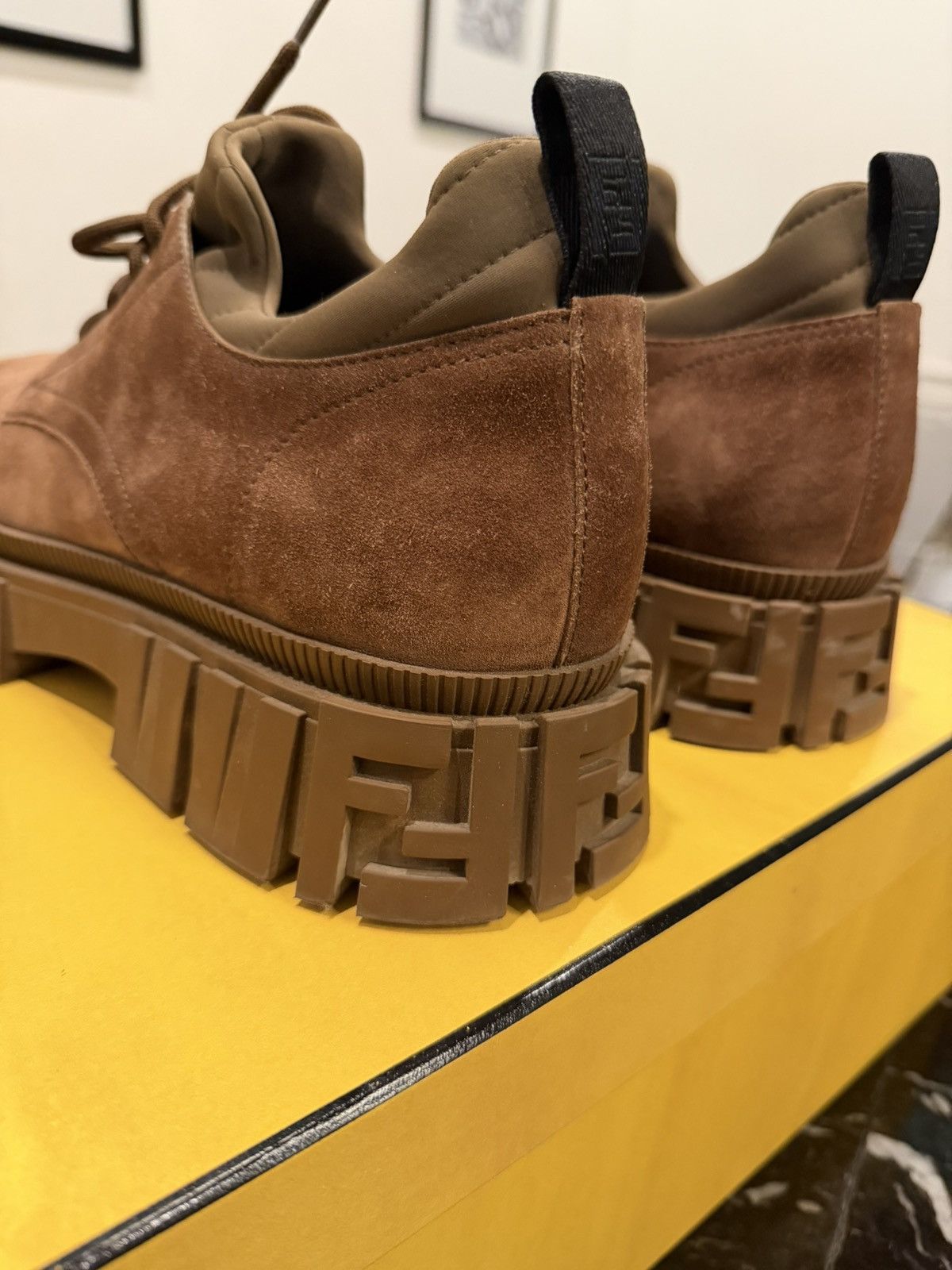 Fendi Fendi Force Derby Size US 12 / EU 45 - 6 Thumbnail