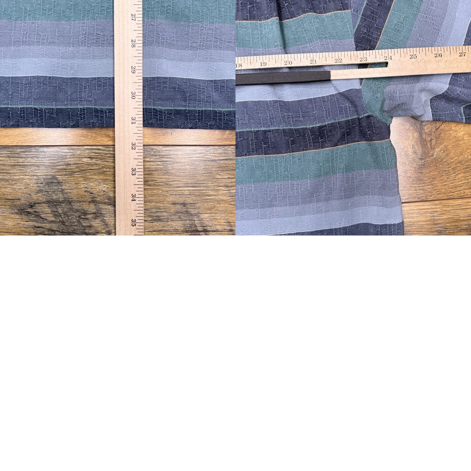 Tommy Bahama Tommy Bahama Maldives Ridge Camp Shirt Mens Large Wave Striped Silk New Size US L / EU 52-54 / 3 - 9 Thumbnail