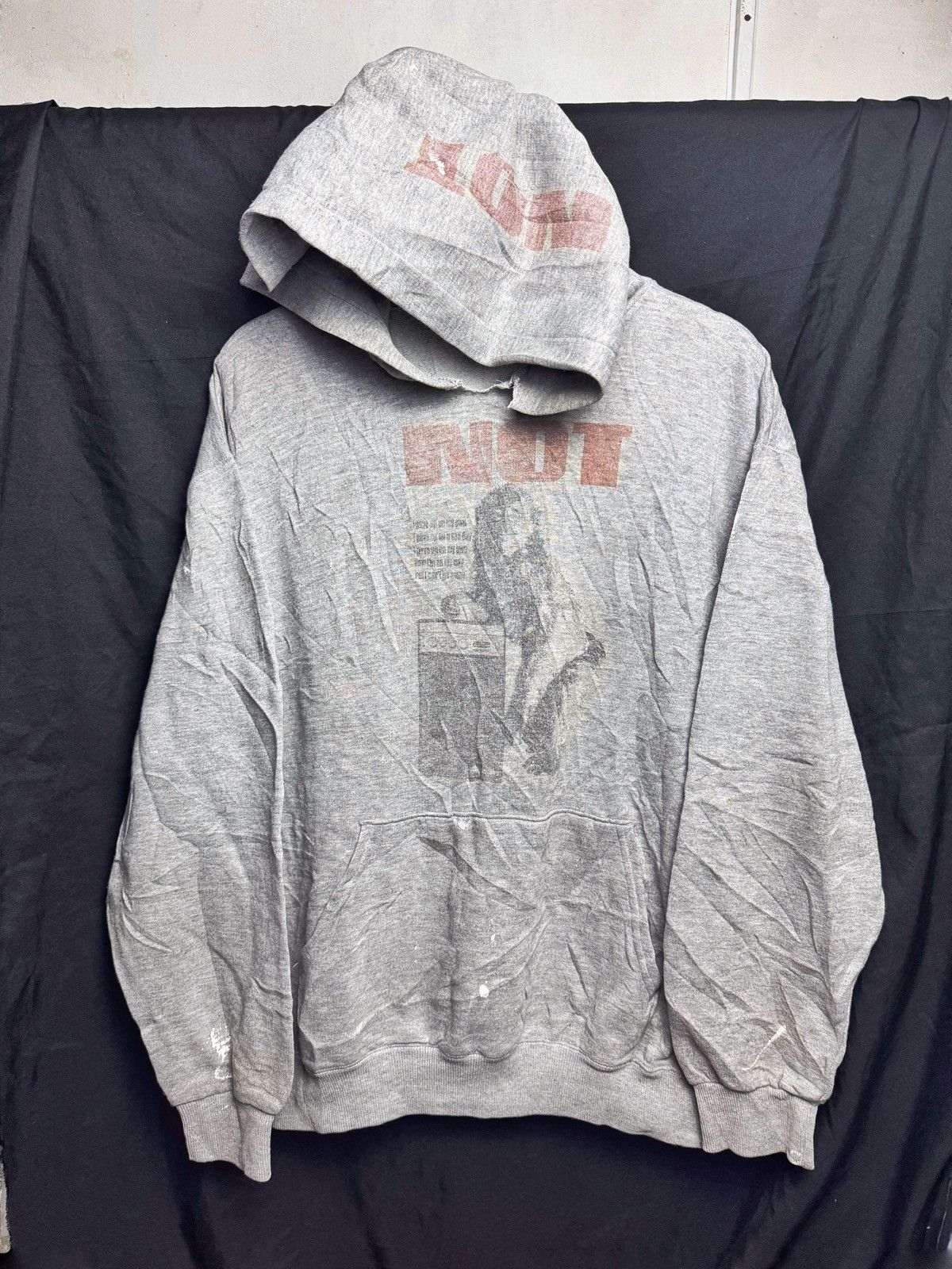 Japanese Trashed NOT Hoodie Hysteric Styled