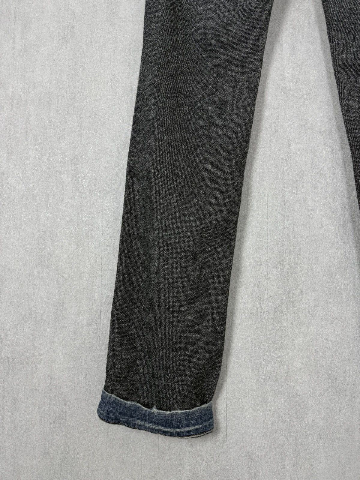 Dolce & Gabbana Dolce&Gabbana SS05 Women’s Archive Hybrid Wool/Denim Pants Size 33" - 6 Thumbnail