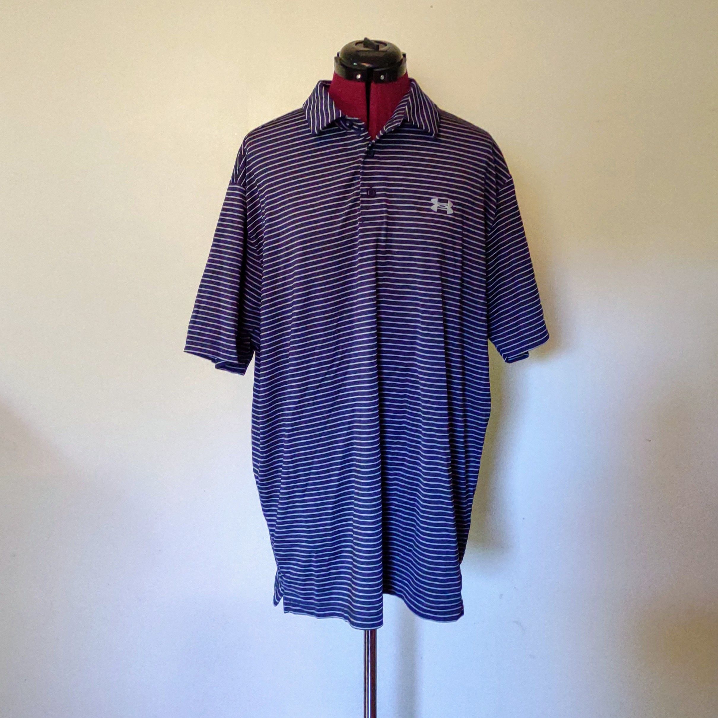 Under Armour Under Armour HeatGear Loose Polo Shirt Size US XL / EU 56 / 4 - 2 Thumbnail