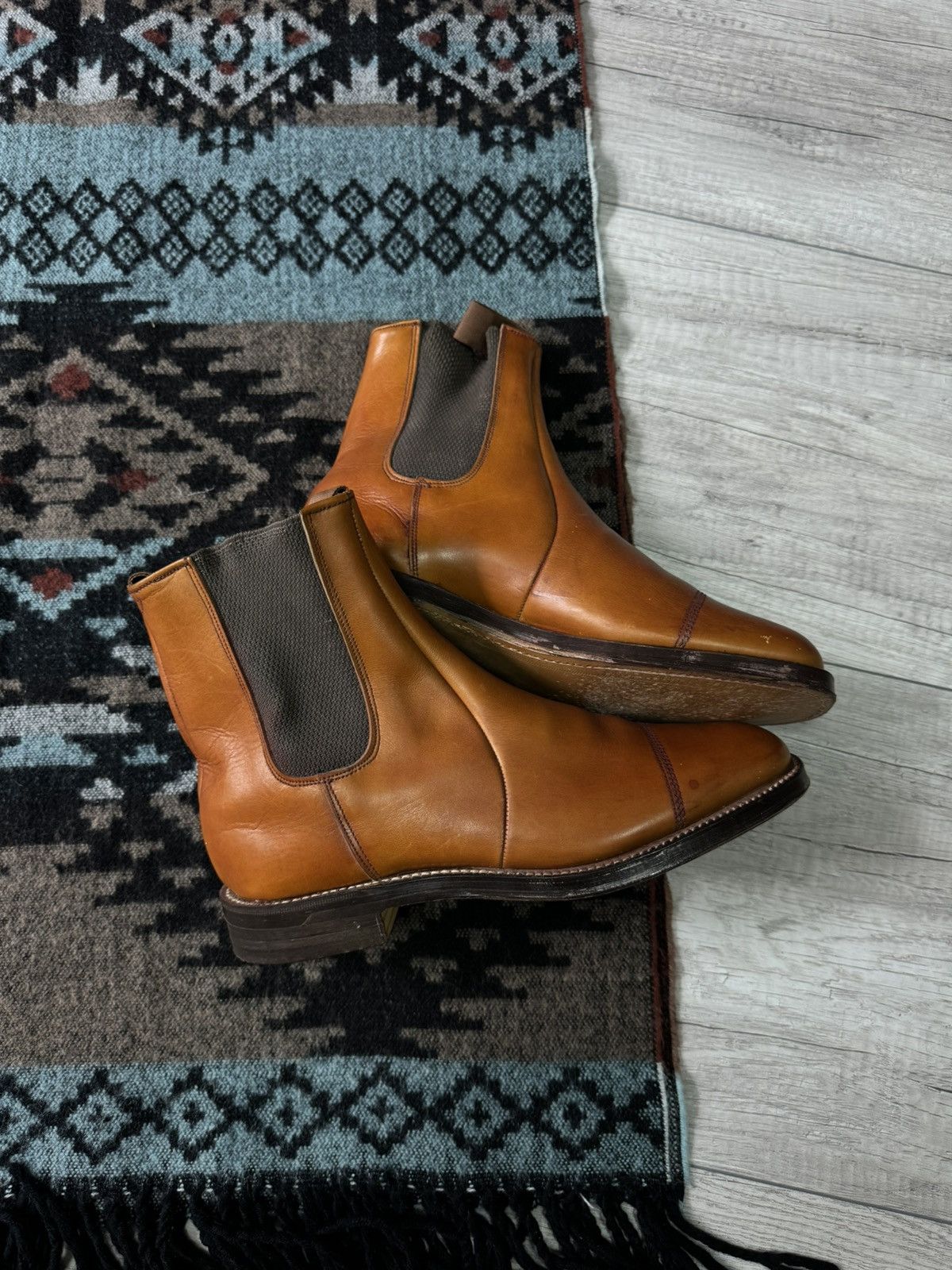 Other Vintage Regent Leather Chelsea Boots Made In England Size US 8.5 / EU 41-42 - 1 Thumbnail