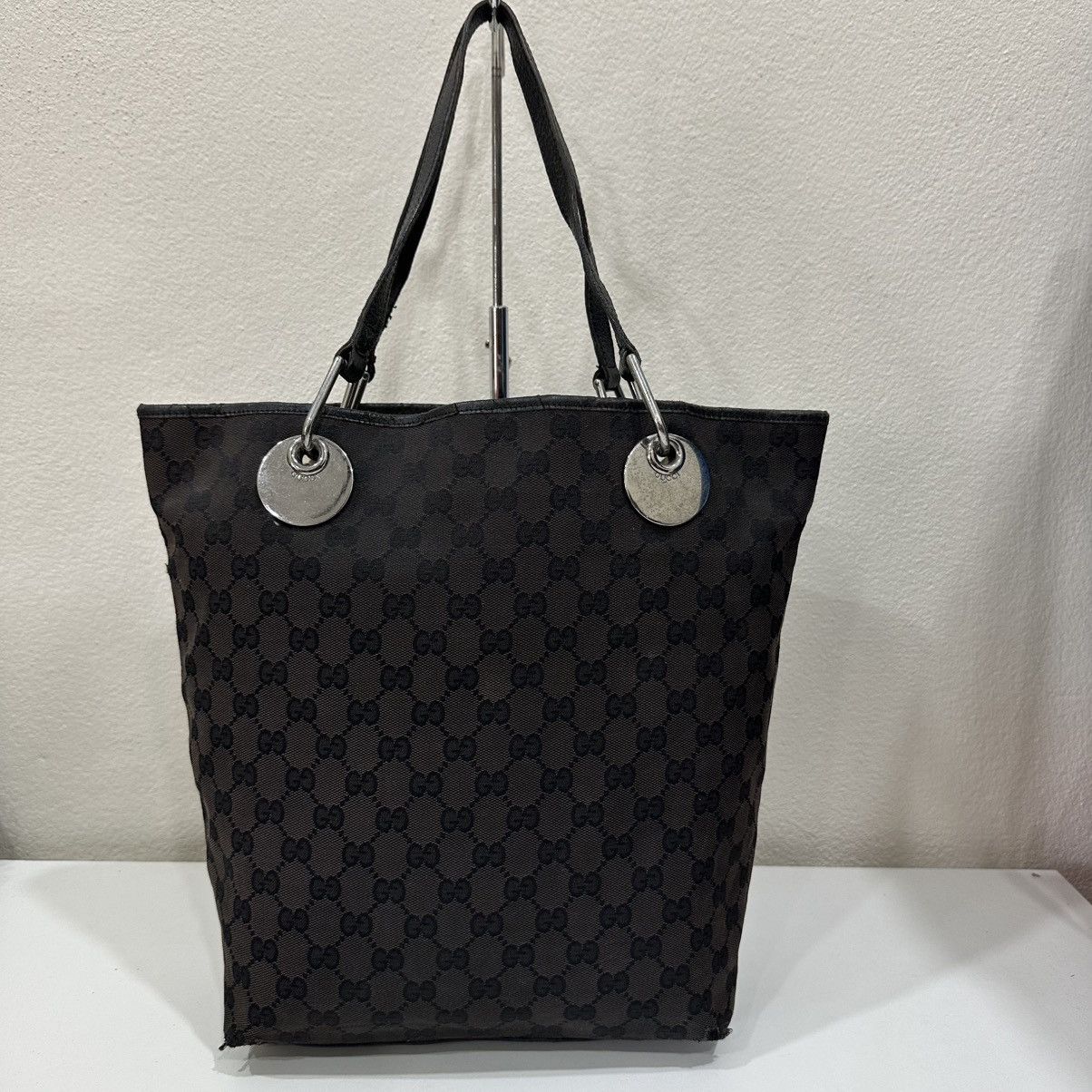 Gucci GUCCI GG CANVAS TOTE BAG 20 Size ONE SIZE - 3 Thumbnail