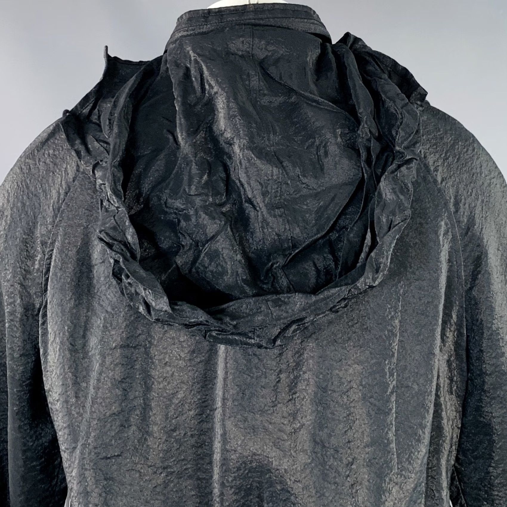 Yves Saint Laurent SAINT LAURENT Jacket Track Black White Viscose Blend Zip Up Size 40 Men Size US XXS / EU 40 - 5 Thumbnail