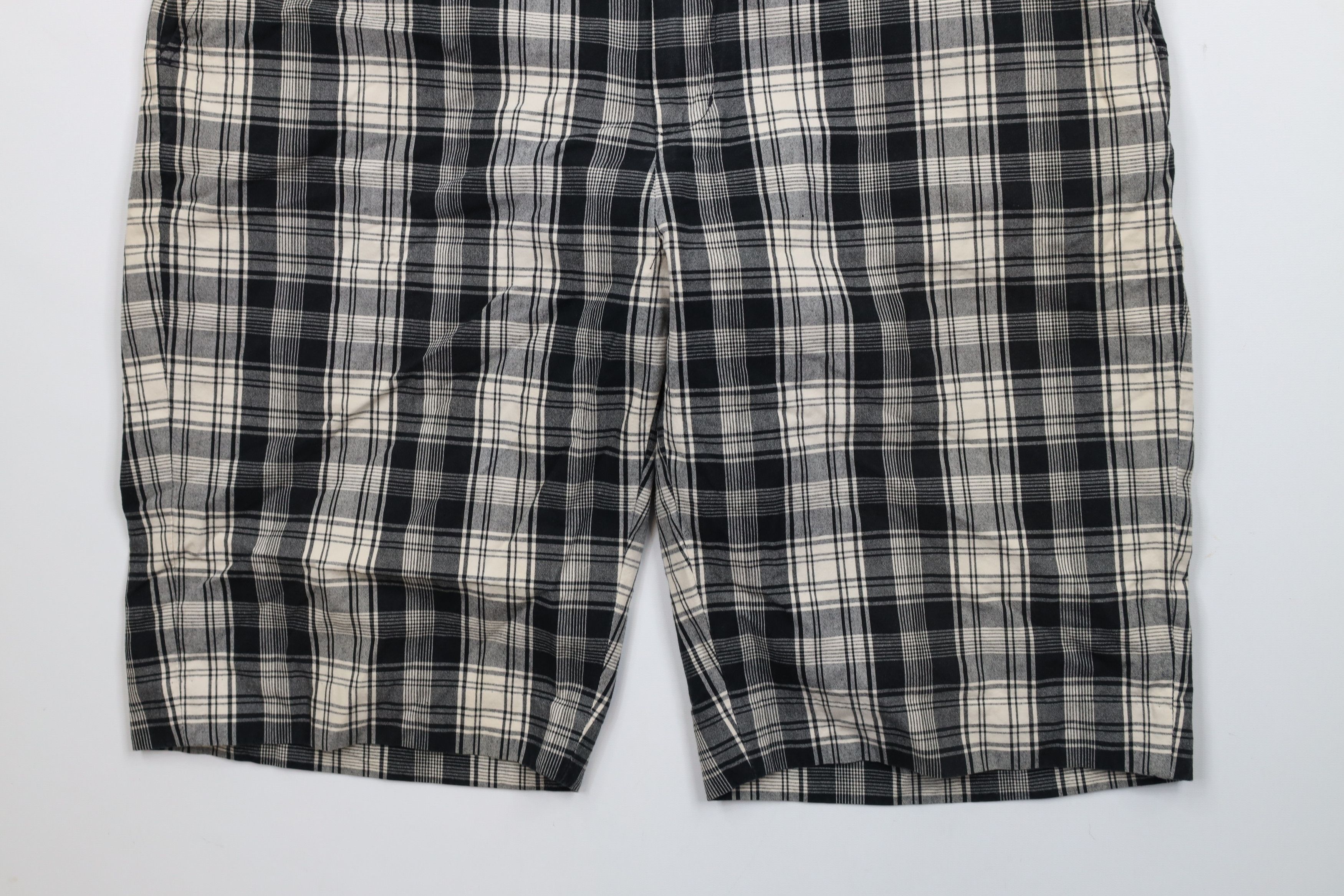 Ralph Lauren × Vintage Vintage 90s Ralph Lauren Golfing Chino Shorts Plaid Cotton Size US 36 / EU 52 - 4 Thumbnail
