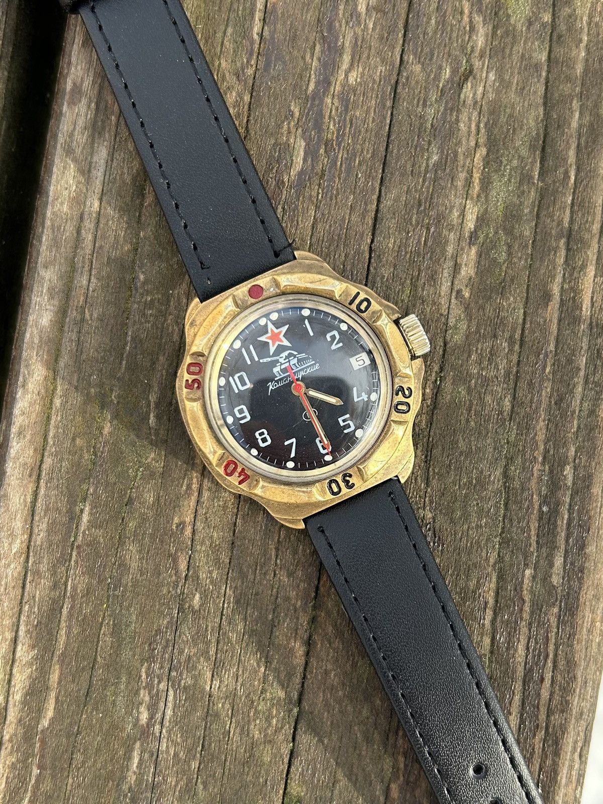 Vintage Vintage Watch Soviet USSR Mechanical Wostok Komandirskie Size ONE SIZE - 15 Thumbnail