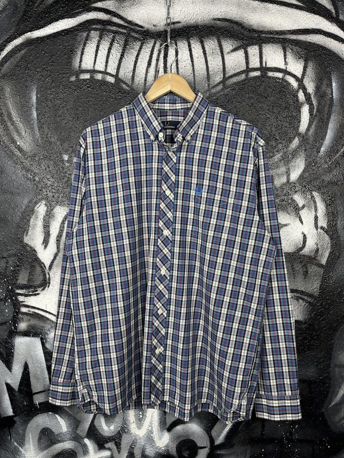 Fred Perry Fred Perry Checked Shirt Button Up Men’s Size L Size US L / EU 52-54 / 3 - 2 Thumbnail