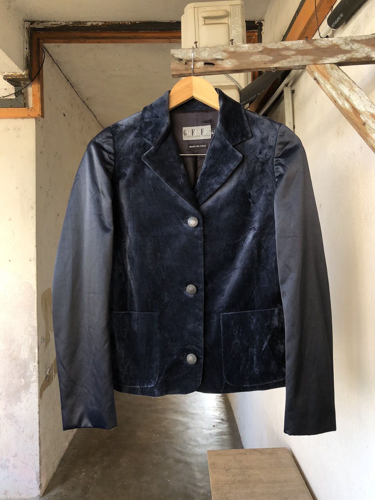 Vintage Gianfranco ferre Velvet Single Breasted Blazer
