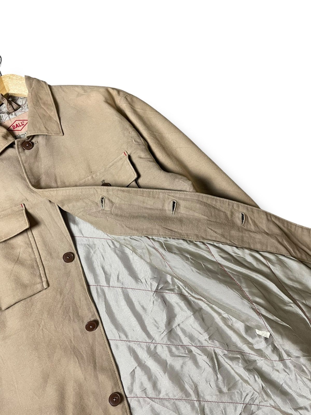 Japanese Brand × Vintage BALL Brand Cotton Wool Double Pocket Jacket (116) Size US M / EU 48-50 / 2 - 5 Thumbnail