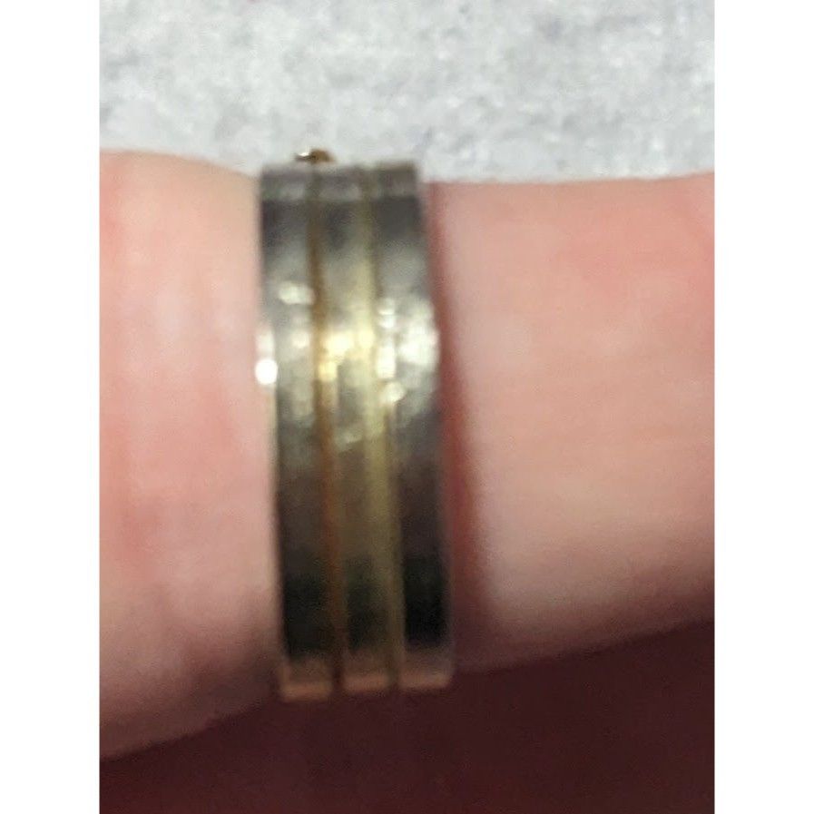 Other Coquette Gold Tone Enamel Filled Love Ring Size 8 Size ONE SIZE - 13 Thumbnail