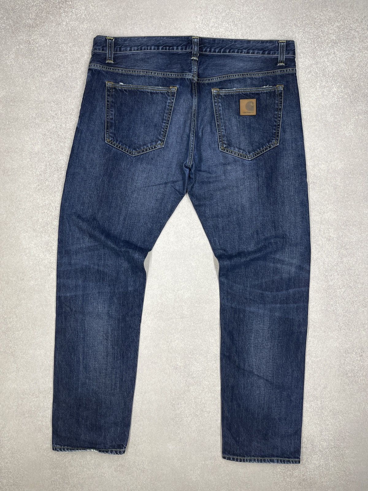 Carhartt Vintage Carhartt WIP Buccaneer Denim Jeans Blue Y2K Size 36 Size US 36 / EU 52 - 2 Thumbnail