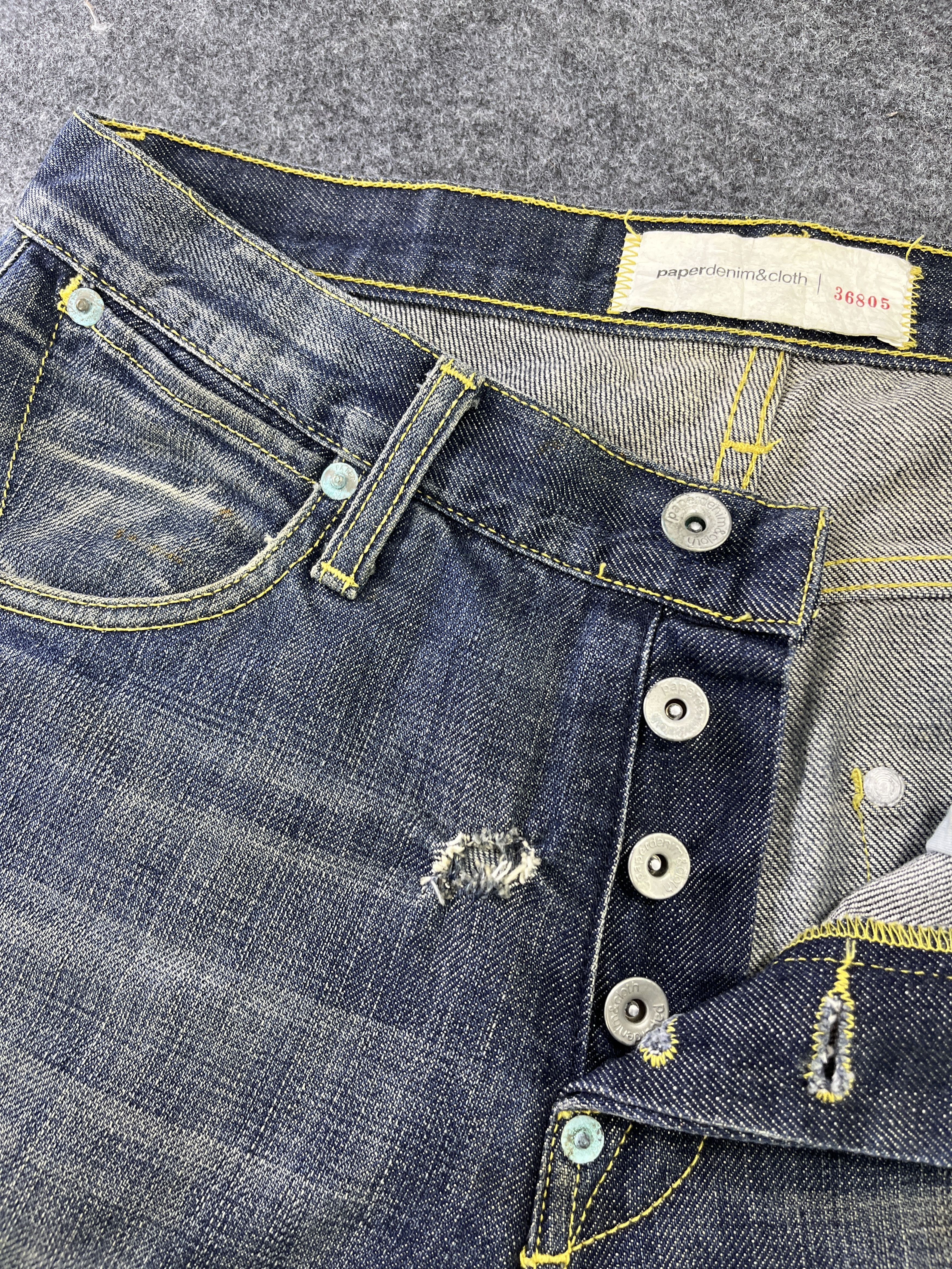 Paper Denim & Cloth Paper Denim & Cloth Button Fly Jeans Boot Cut Denim - J921 Size US 32 / EU 48 - 6 Thumbnail