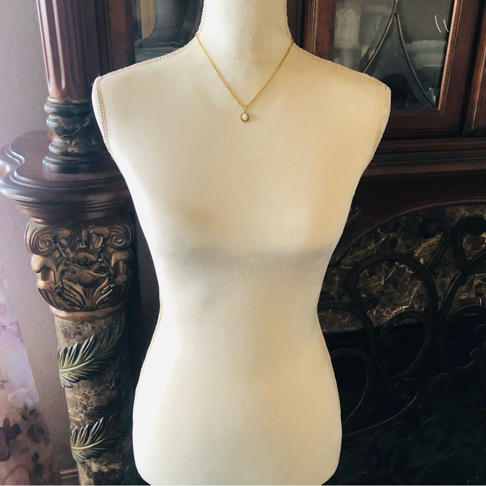 Vintage Vintage genuine opal 12kt gold filled pendant necklace Size ONE SIZE - 10 Thumbnail
