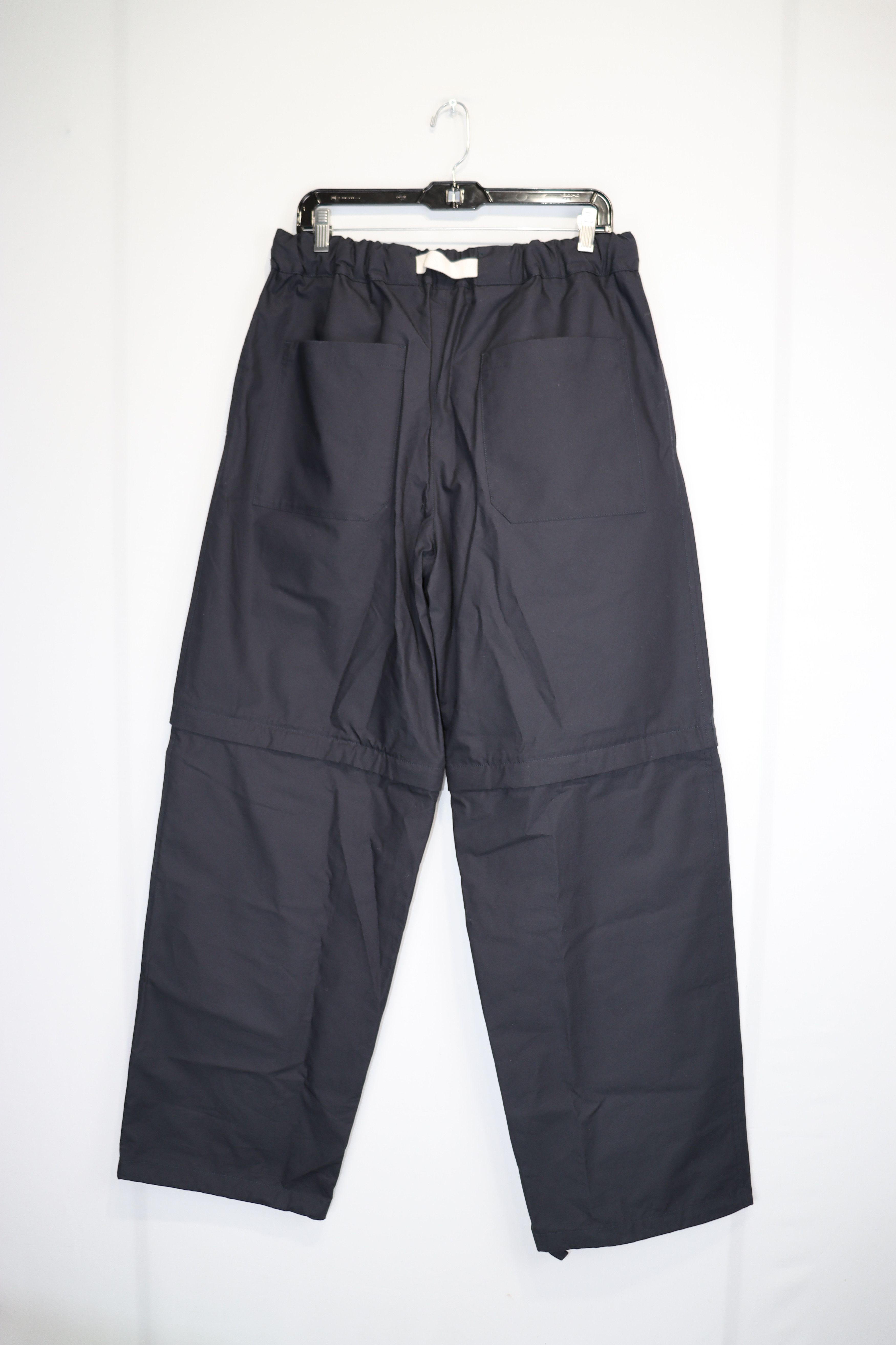 Jil Sander o1rshd1 Water Repellent Organic Washed Trouser in Dark Blue Size US 32 / EU 48 - 6 Thumbnail