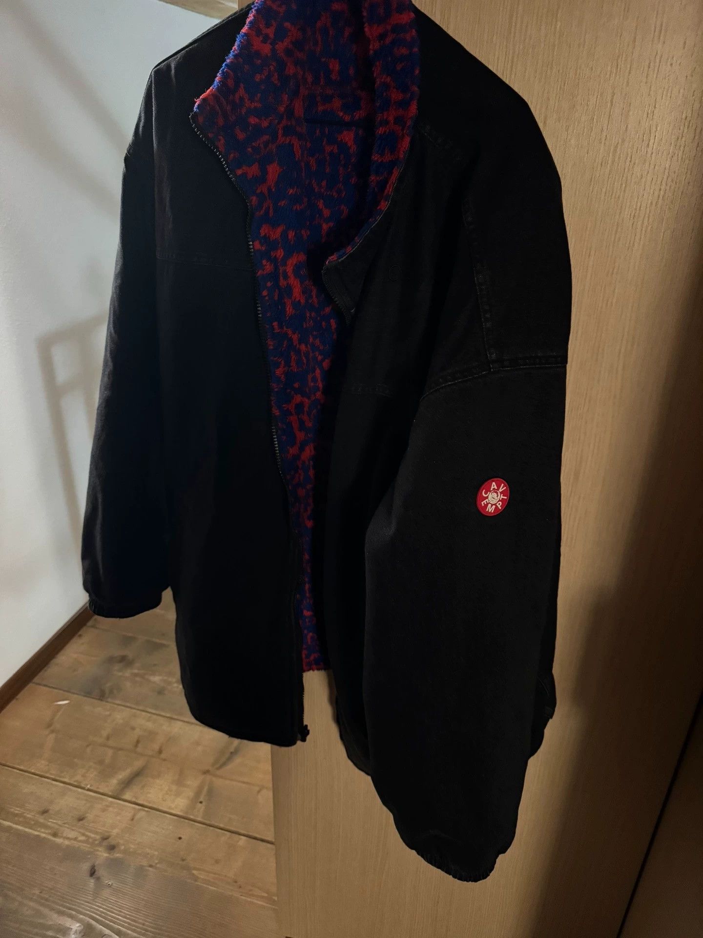 Cav Empt CAVEMPT 19AW Denim Fleece Double Sided 2 Sleeve O/S Size US L / EU 52-54 / 3 - 2 Thumbnail