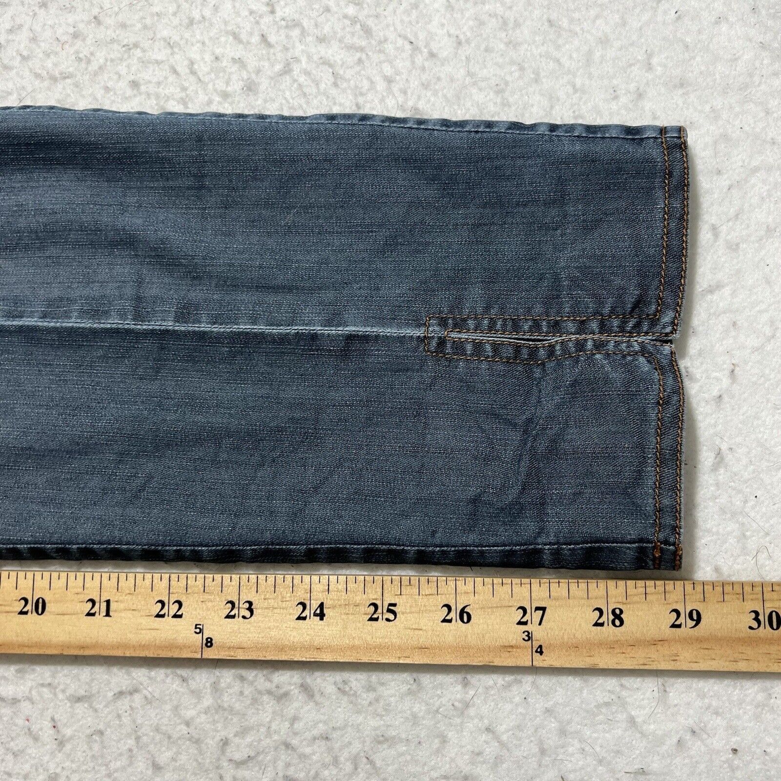 Other St. John 6 Denim Straight Leg Mid Rise Navy Blue Jeans Size 28" / US 6 / IT 42 - 10 Thumbnail