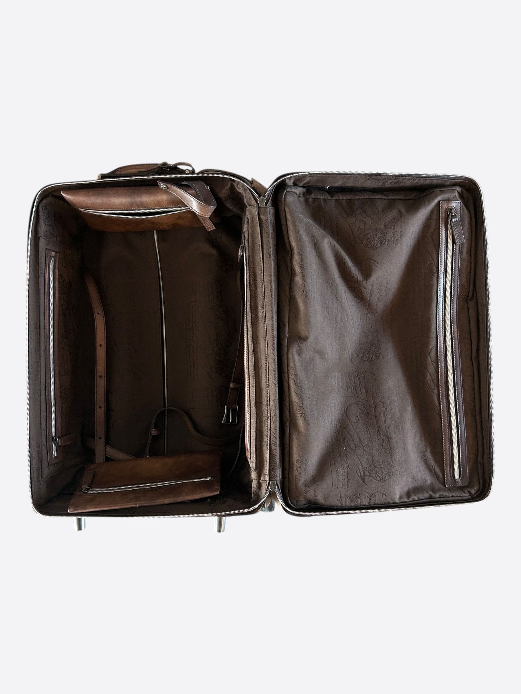 Berluti Berluti Brown Formula Rolling Suitcase Size ONE SIZE - 6 Thumbnail