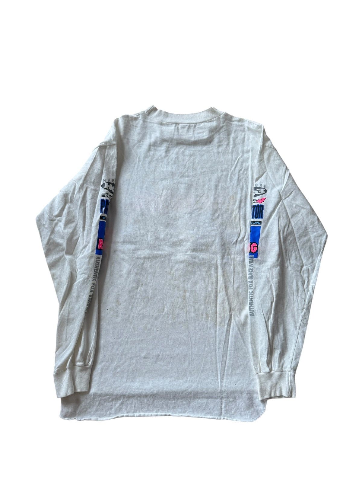 Fox Racing *RARE* 1993 90s VINTAGE HARDCORE FOX RACING SPORT JERSEY Size US L / EU 52-54 / 3 - 15 Thumbnail