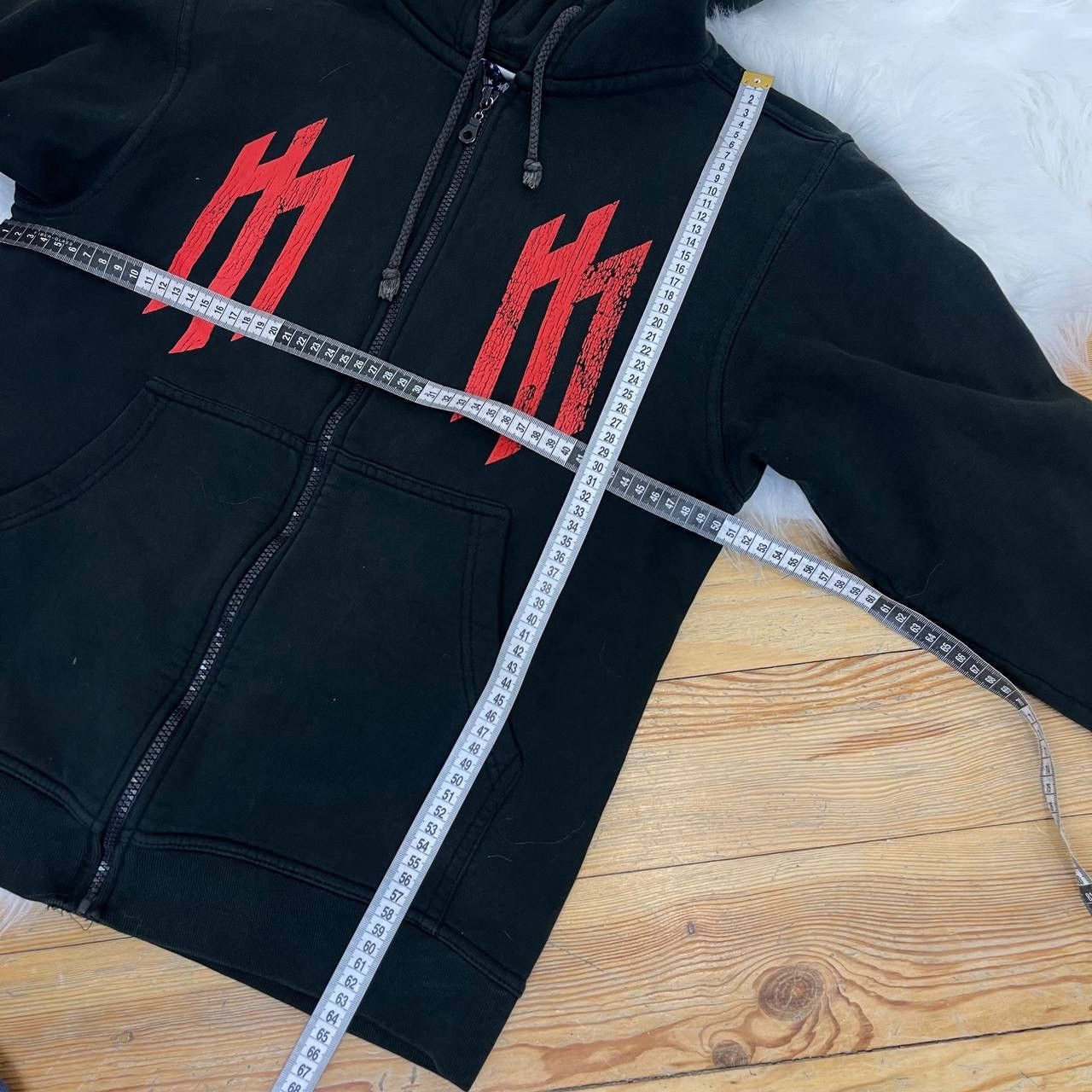 Marilyn Manson Starworld Zip Hoodie “Lest We Forget” Black Size S Size US S / EU 44-46 / 1 - 5 Thumbnail