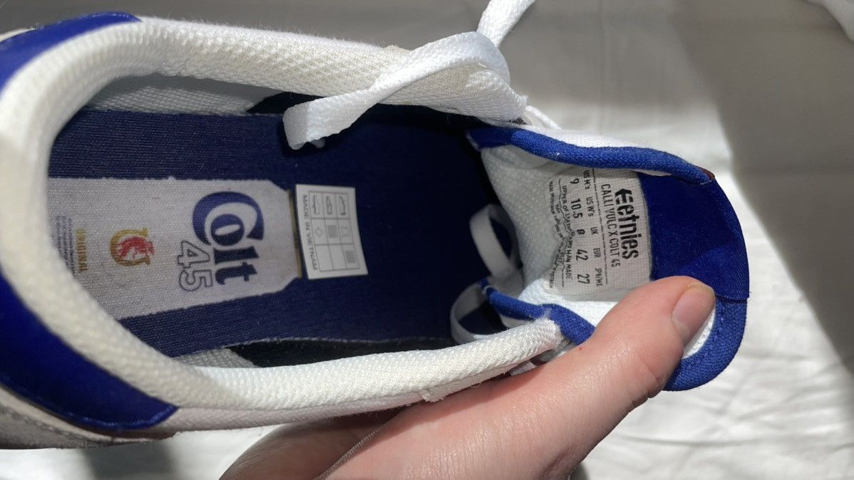 Etnies Etnies Colt 45 - White low top snaekers Size US 9 / EU 42 - 8 Thumbnail