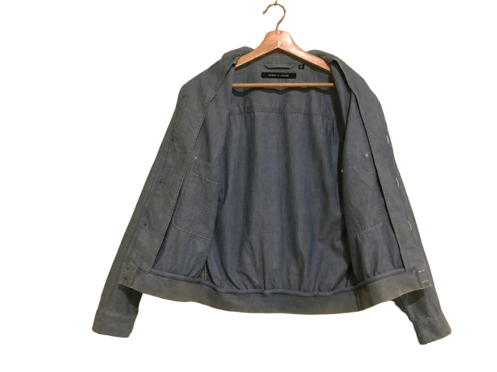 Lemaire × Uniqlo Uniqlo AND Lemaire Soft Denim Indigo Button Jacket (M) Size US M / EU 48-50 / 2 - 3 Thumbnail