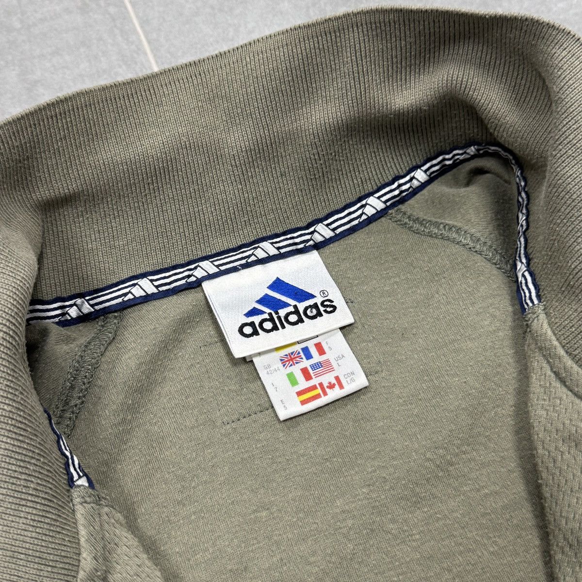 Adidas × Vintage Vintage Adidas Polo Shirt Size L Size US L / EU 52-54 / 3 - 9 Thumbnail