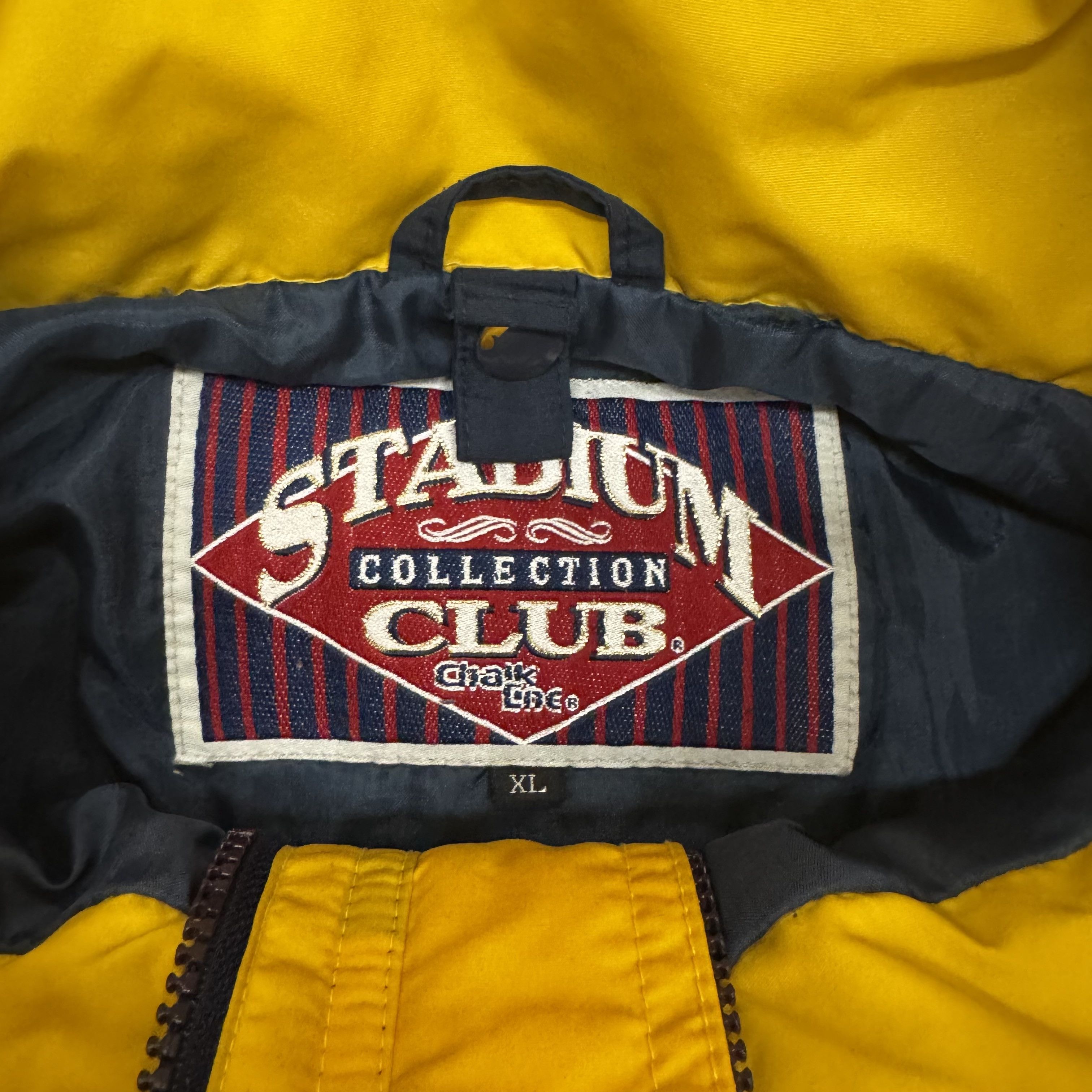 Other VTG 90s Notre Dame Chalk Line Stadium Panel Jacket Size US XL / EU 56 / 4 - 4 Thumbnail