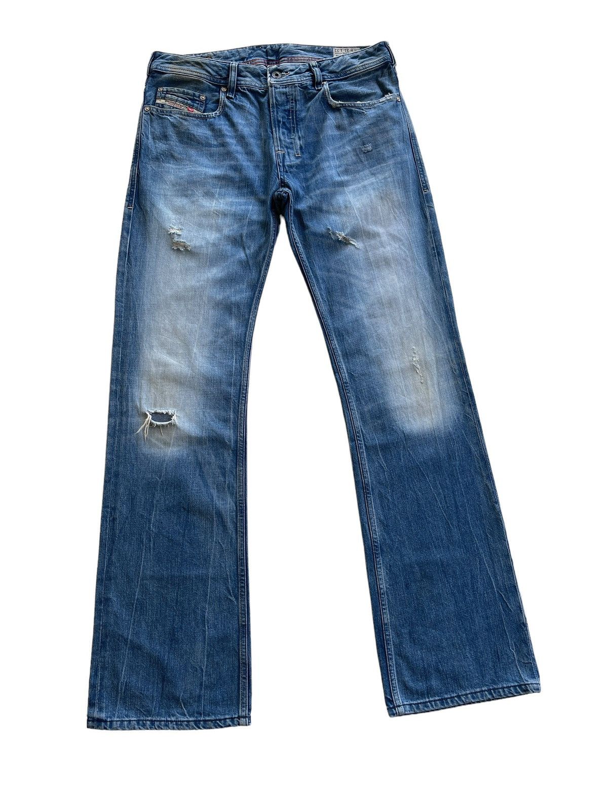 Diesel Diesel Dirty Now Age Regular Bootcut Flare Denim Size US 32 / EU 48 - 5 Thumbnail