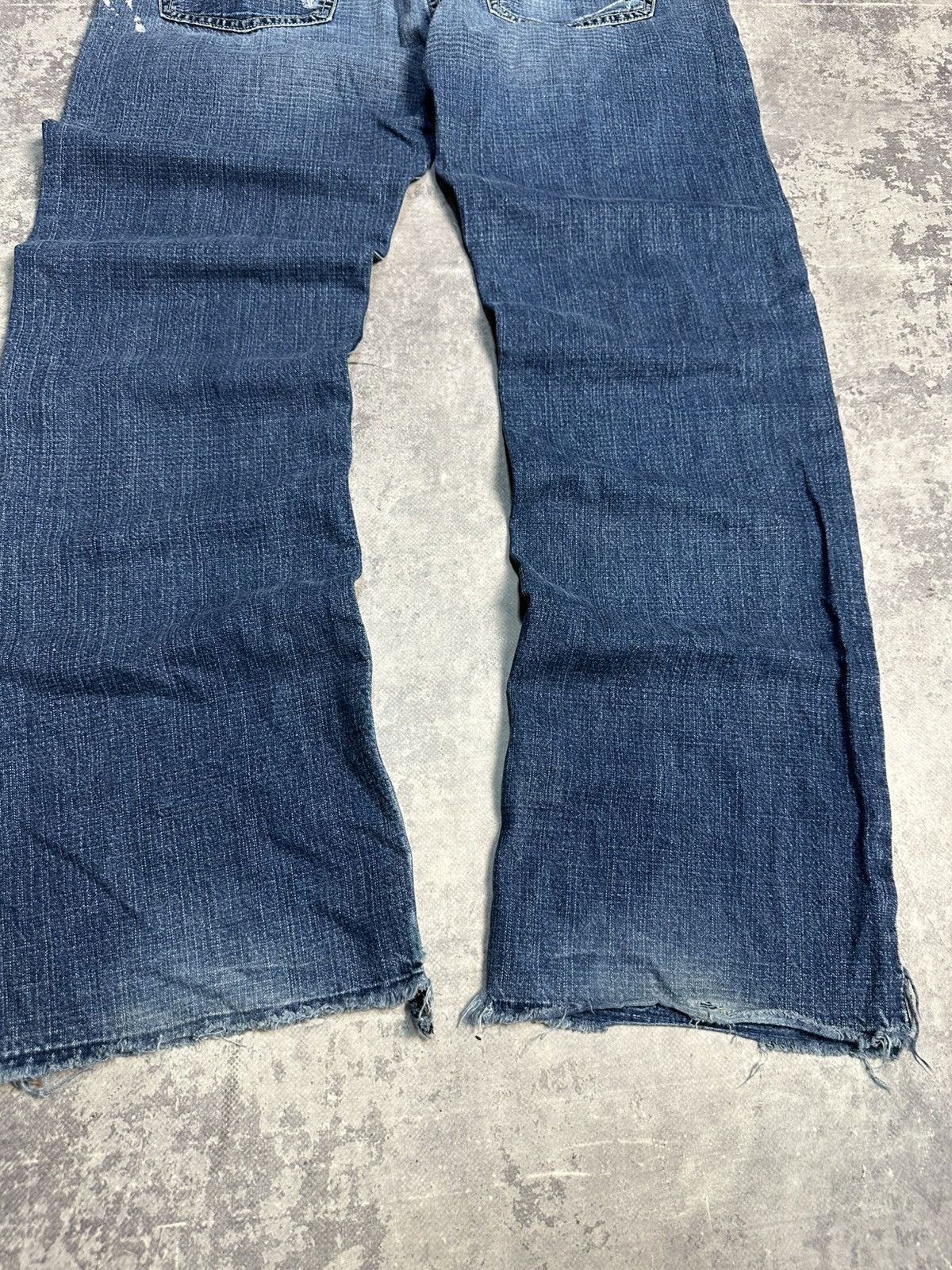 Diesel Vintage Diesel Jeans Distressed Wash Japanese Crazy y2k 90s Size US 32 / EU 48 - 7 Thumbnail