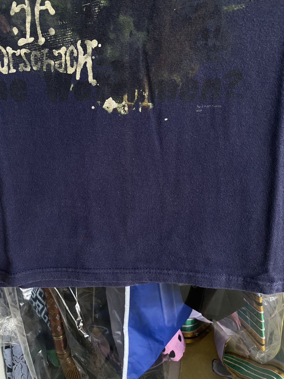 Vintage Watchmen Movie Rorschach 2009 Shirt Size US L / EU 52-54 / 3 - 3 Thumbnail