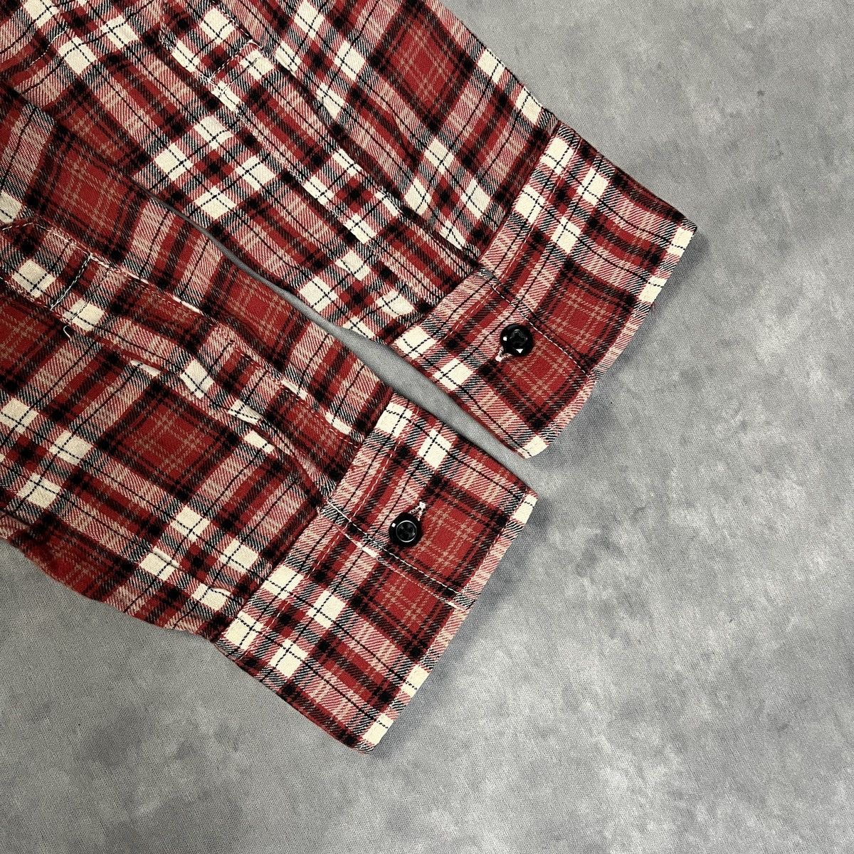 PPFM PPFM Plaid Shirt Hoodie Hybrid Flannel Size US M / EU 48-50 / 2 - 6 Thumbnail