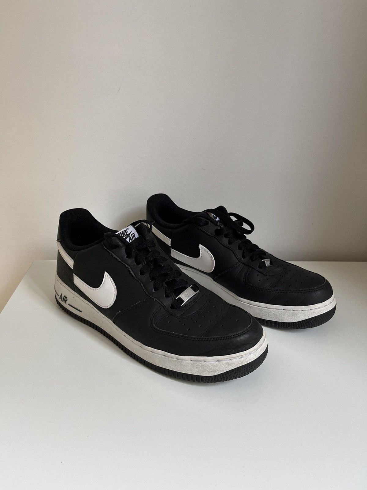 image of Comme Des Garcons x Nike Sneakers in Black, Men's (Size 9)