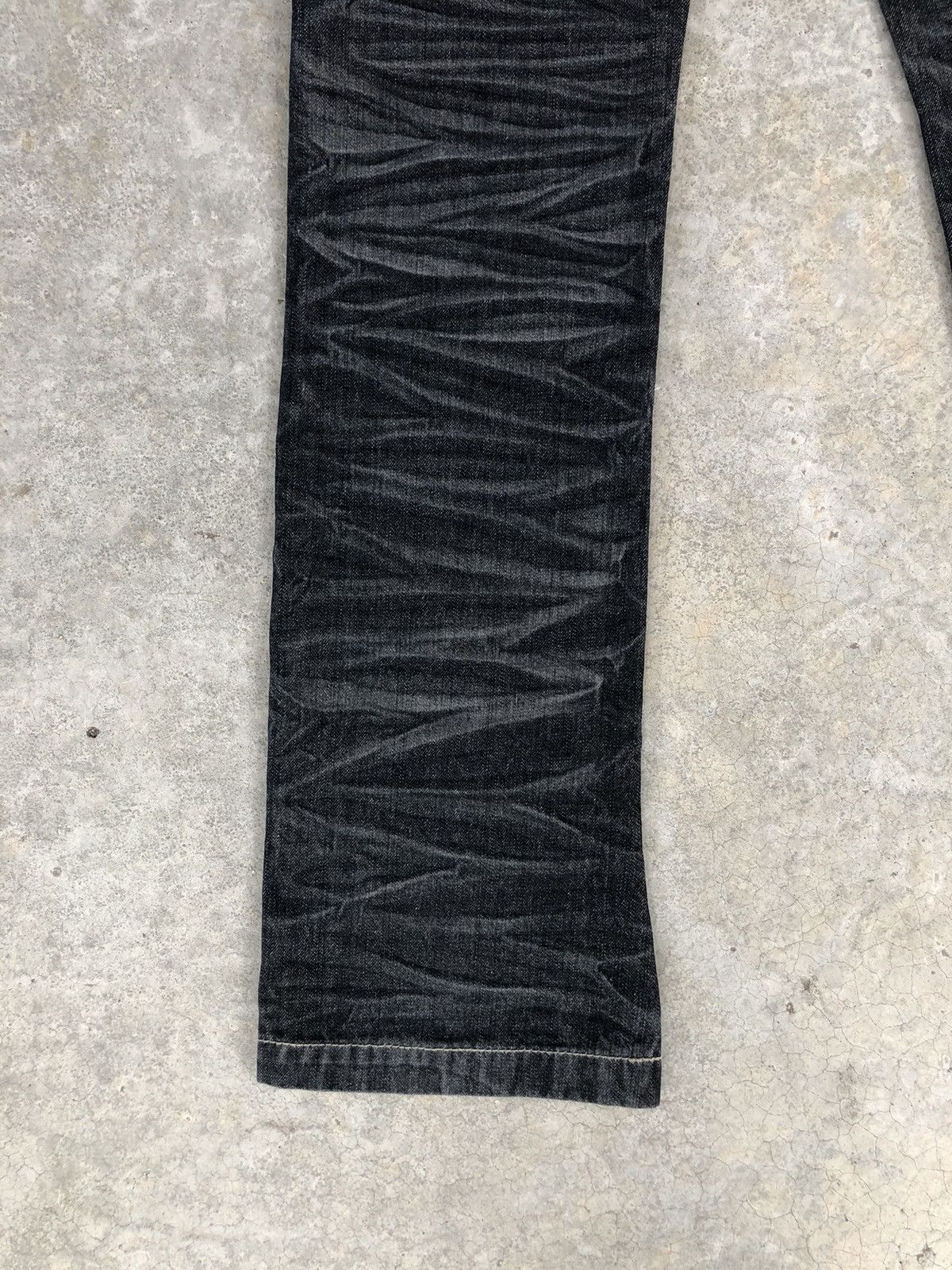 Japanese Brand Japanese Daily News Flared Jeans Distressed Jeans Size US 32 / EU 48 - 11 Thumbnail