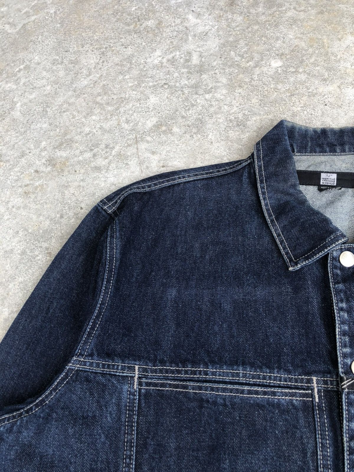 Marithe + Francois Girbaud Marithe Francois Girbaud Denim Jacket Baggy Size US XL / EU 56 / 4 - 5 Thumbnail