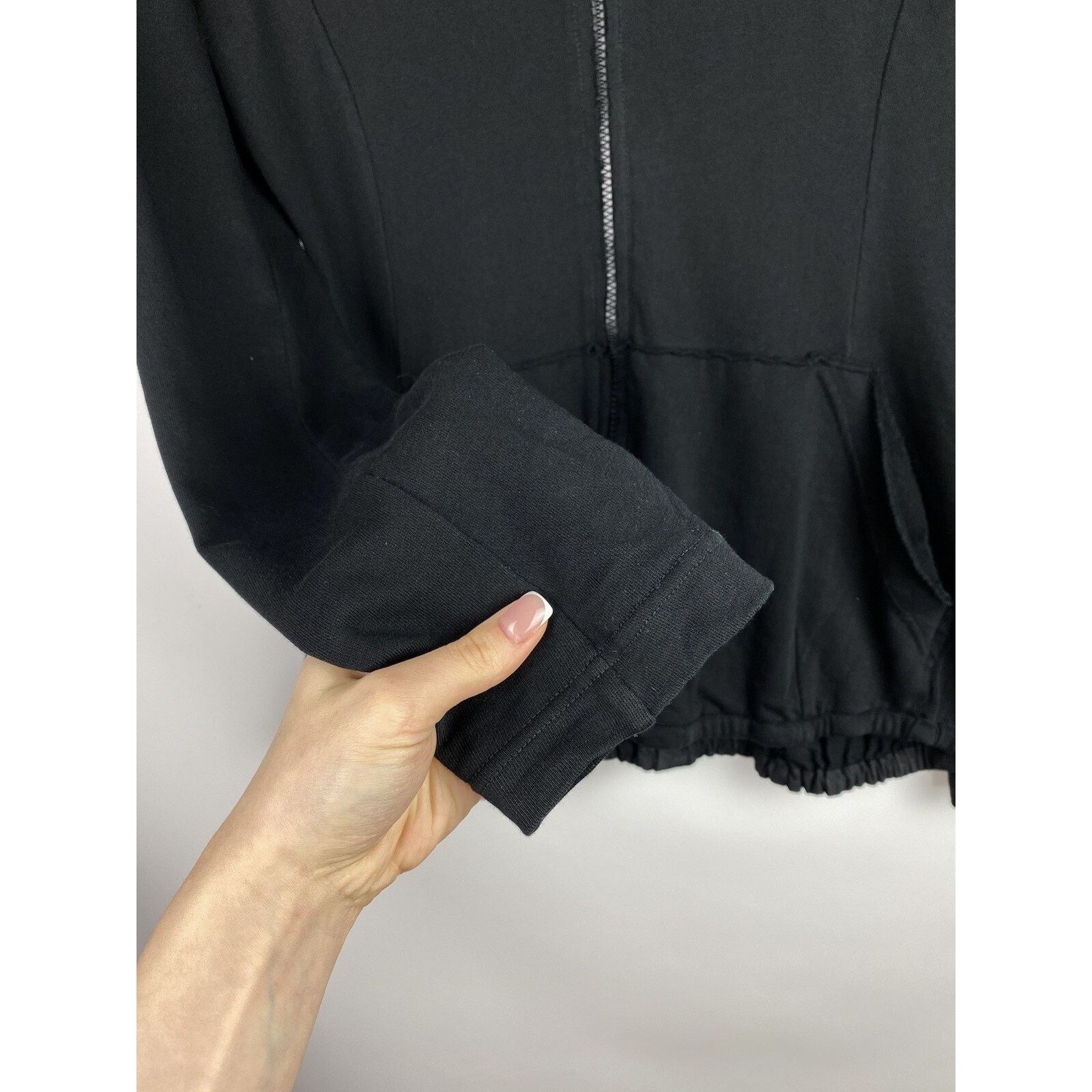 Rundholz Rundholz black label ladies avant-garde full zip hoodie Size XS / US 0-2 / IT 36-38 - 3 Thumbnail