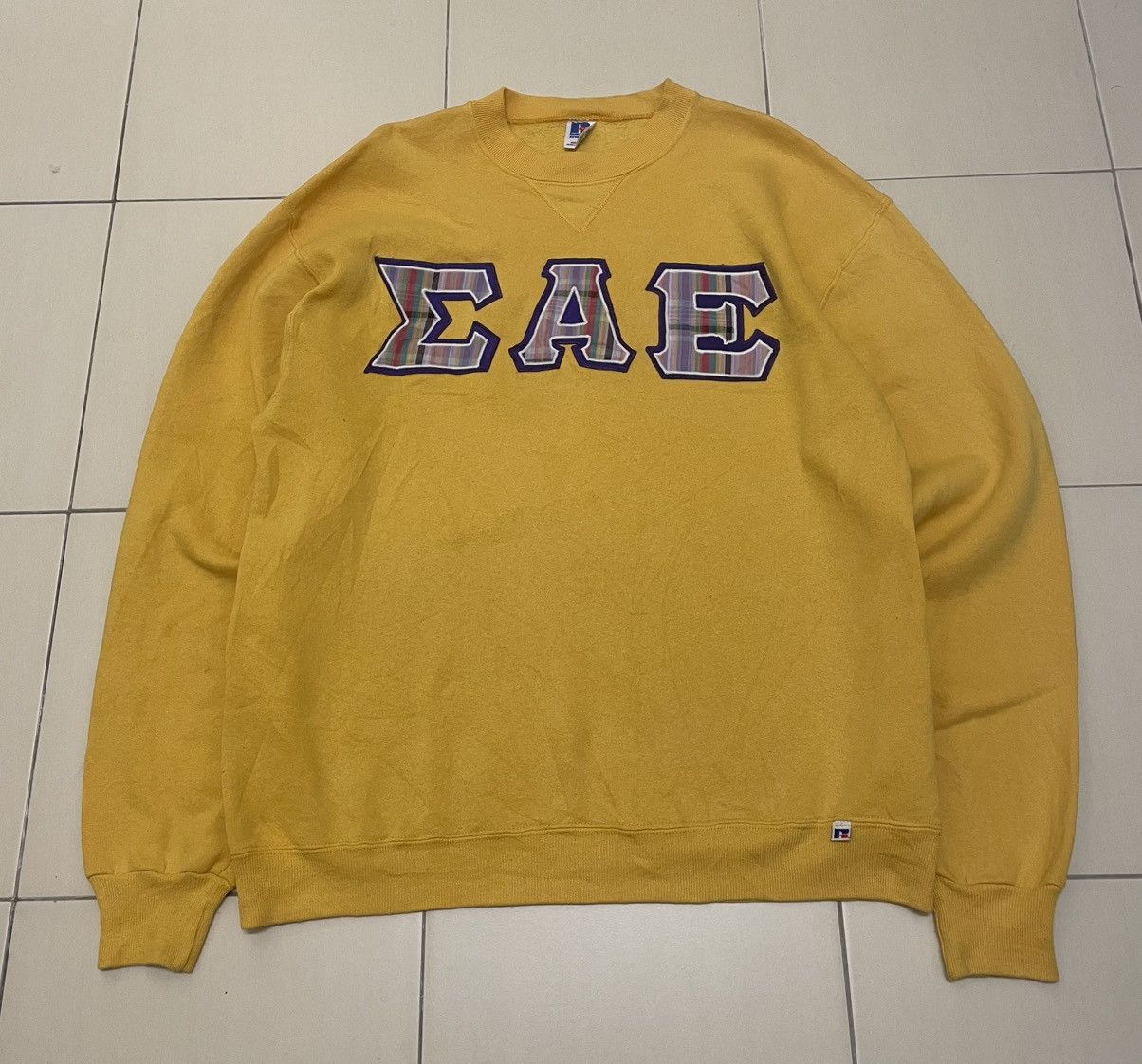 Russell Athletic × Vintage Vtg Russell Sweatshirt Size US L / EU 52-54 / 3 - 1 Thumbnail